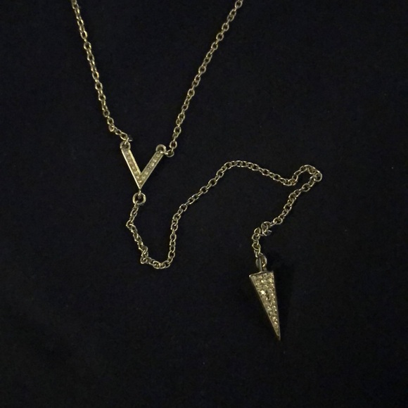 Rebecca minkoff hanging necklace silver - Picture 3 of 4